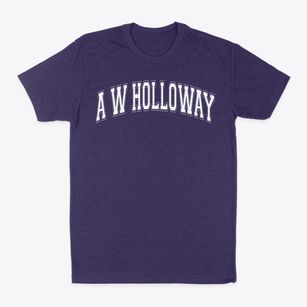 A W Holloway Elementary School Varsity Arch Classic Dad T-Shirt