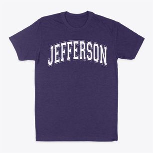 Jefferson Elementary School Varsity Arch Classic Dad T-Shirt