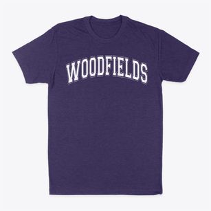 Woodfields Elementary School Varsity Arch Classic Dad T-Shirt