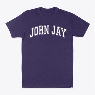 John Jay High School Varsity Arch Classic Dad T-Shirt