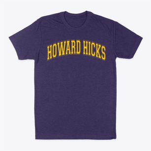 Howard Hicks Elementary School Varsity Arch Classic Dad T-Shirt