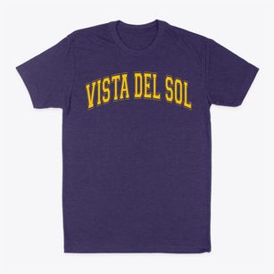Vista Del Sol Elementary School Varsity Arch Classic Dad T-Shirt