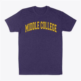Middle College High School Varsity Arch Classic Dad T-Shirt