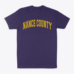 Nance County District 2 School Varsity Arch Classic Dad T-Shirt