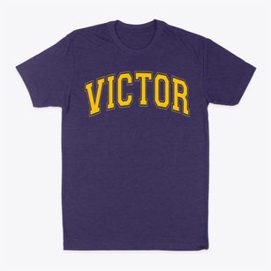 Victor Central School District Varsity Arch Classic Dad T-Shirt