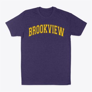 Brookview Elementary School Varsity Arch Classic Dad T-Shirt
