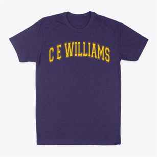 C E Williams Middle School Varsity Arch Classic Dad T-Shirt