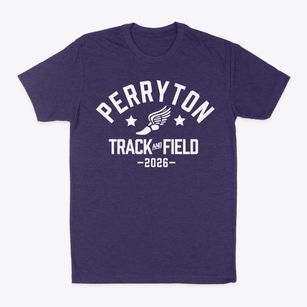 Perryton Junior High School Track and Field Classic Dad T-Shirt
