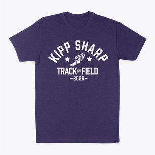 Kipp Sharp College Prep Track and Field Classic Dad T-Shirt