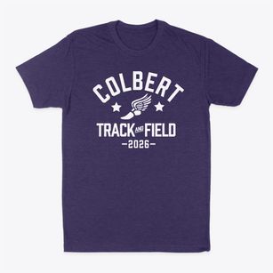 Colbert Elementary School Track and Field Classic Dad T-Shirt