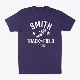 Smith Middle School Track and Field Classic Dad T-Shirt