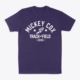 Mickey Cox Elementary School Track and Field Classic Dad T-Shirt