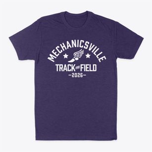 Mechanicsville Elementary School Track and Field Classic Dad T-Shirt