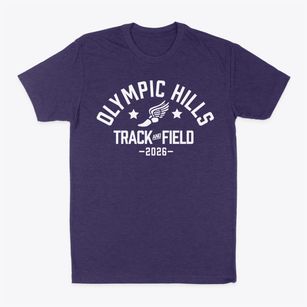 Olympic Hills Elementary School Track and Field Classic Dad T-Shirt