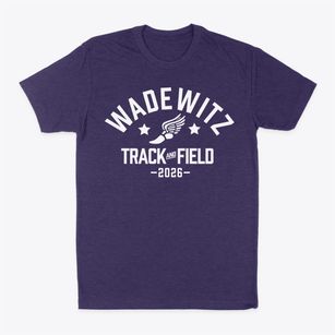 E.h. Wadewitz Elementary Track and Field Classic Dad T-Shirt
