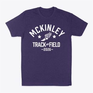 Mckinley Elementary School Track and Field Classic Dad T-Shirt