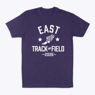 East Junior High School Track and Field Classic Dad T-Shirt