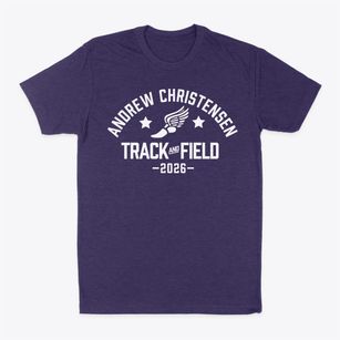 Andrew Christensen Elementary Middle Track and Field Classic Dad T-Shirt