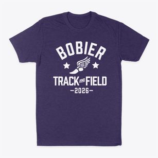 Bobier Elementary School Track and Field Classic Dad T-Shirt
