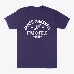 James Marshall Elementary School Track and Field Classic Dad T-Shirt