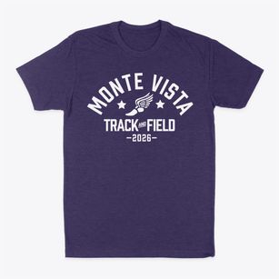 Monte Vista High School Track and Field Classic Dad T-Shirt