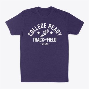 College Ready Academy 4 Track and Field Classic Dad T-Shirt