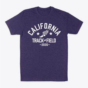 California High School Track and Field Classic Dad T-Shirt