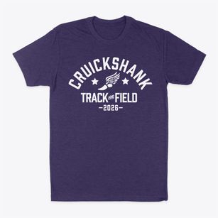 Cruickshank Middle School Track and Field Classic Dad T-Shirt