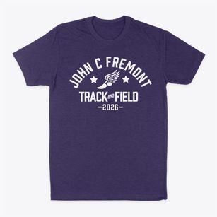 John C Fremont Elementary School Track and Field Classic Dad T-Shirt