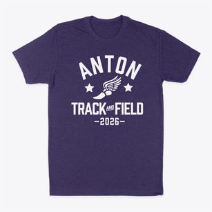 Anton High School Track and Field Classic Dad T-Shirt