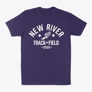 New River Middle School Track and Field Classic Dad T-Shirt