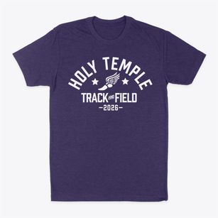 Holy Temple Christian Academy Track and Field Classic Dad T-Shirt