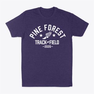 Pine Forest High School Track and Field Classic Dad T-Shirt