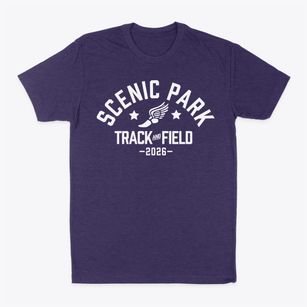 Scenic Park Elementary School Track and Field Classic Dad T-Shirt