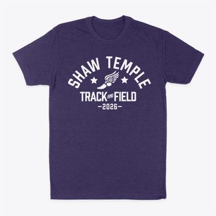 Shaw Temple Learning Center Track and Field Classic Dad T-Shirt