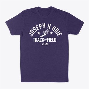 Joseph H Huie Elementary School Track and Field Classic Dad T-Shirt