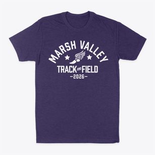Marsh Valley High School Track and Field Classic Dad T-Shirt