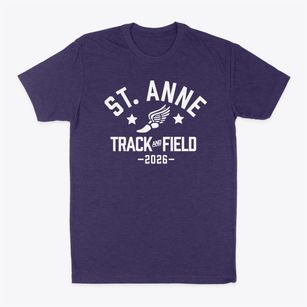 Saint Anne School Track and Field Classic Dad T-Shirt