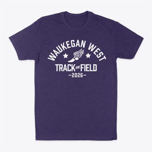 Waukegan West High School Track and Field Classic Dad T-Shirt