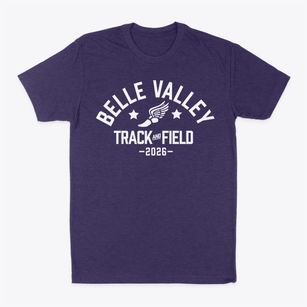 Belle Valley Elementary School South Track and Field Classic Dad T-Shirt
