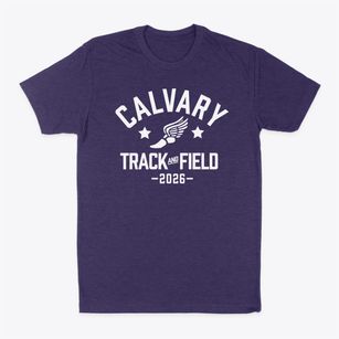 Calvary Baptist Academy Track and Field Classic Dad T-Shirt