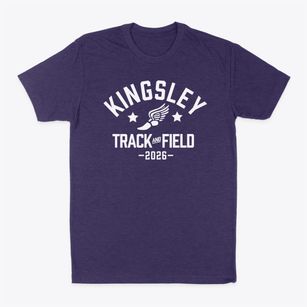 Kingsley Elementary School Track and Field Classic Dad T-Shirt