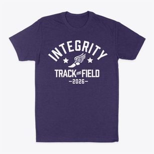 Integrity Education Center Track and Field Classic Dad T-Shirt