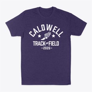 Caldwell Elementary School Track and Field Classic Dad T-Shirt