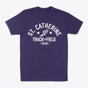 Saint Catherine Elementary School Track and Field Classic Dad T-Shirt