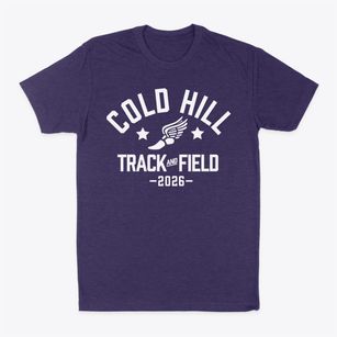 Cold Hill Elementary School Track and Field Classic Dad T-Shirt