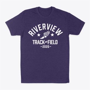 Riverview High School Track and Field Classic Dad T-Shirt