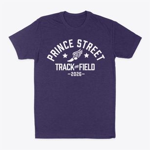 Prince Street Elementary School Track and Field Classic Dad T-Shirt