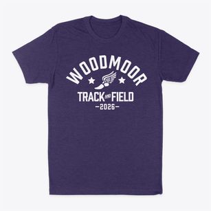 Woodmoor Elementary School Track and Field Classic Dad T-Shirt