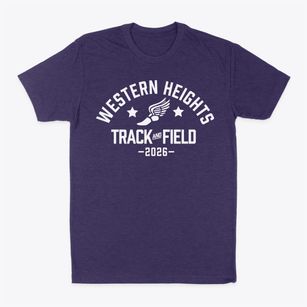 Western Heights Middle School Track and Field Classic Dad T-Shirt